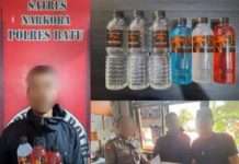Hasil Operasi Sikat Semeru 2024, Satresnarkoba Polres Batu Berhasil Tangkap Pengedar Miras Oplosan