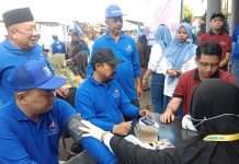 HUT ke-25 Partai Demokrat, DPC Kabupaten Malang Pilih Aksi Nyata: Bersihkan Pasar hingga Cek Kesehatan Gratis