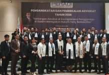 25 Advokat Baru DPC Peradi RBA Kabupaten Malang Dikukuhkan, Waketum Tekankan Etika dan Penggunaan AI