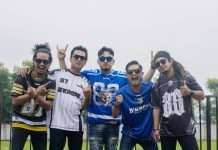Band D’Kross Mundur dari Festival Mbois 11, Bela Mural “Malang The Glory Land”