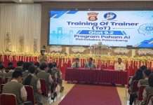 Polrestabes Palembang Edukasi 454 Pelajar soal AI dan Ancaman Dunia Digital
