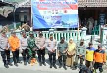 AKBP Aris Pimpin Apel Siaga Karhutla, Kerahkan Water Bombing Padamkan Titik Api di Gunung Kawinajang
