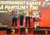 Jajaran Pejabat Jawa Timur Hadiri Penutupan Open Tournament Karate Piala Panglima TNI 2026
