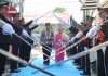 Disambut Pedang Pora AKBP Panji Gedhe Prabawa, Resmi Pimpin Polres Batu