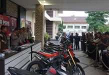 Satreskrim Polres Batu Berhasil Amankan 11 Pelaku Kasus Curanmor